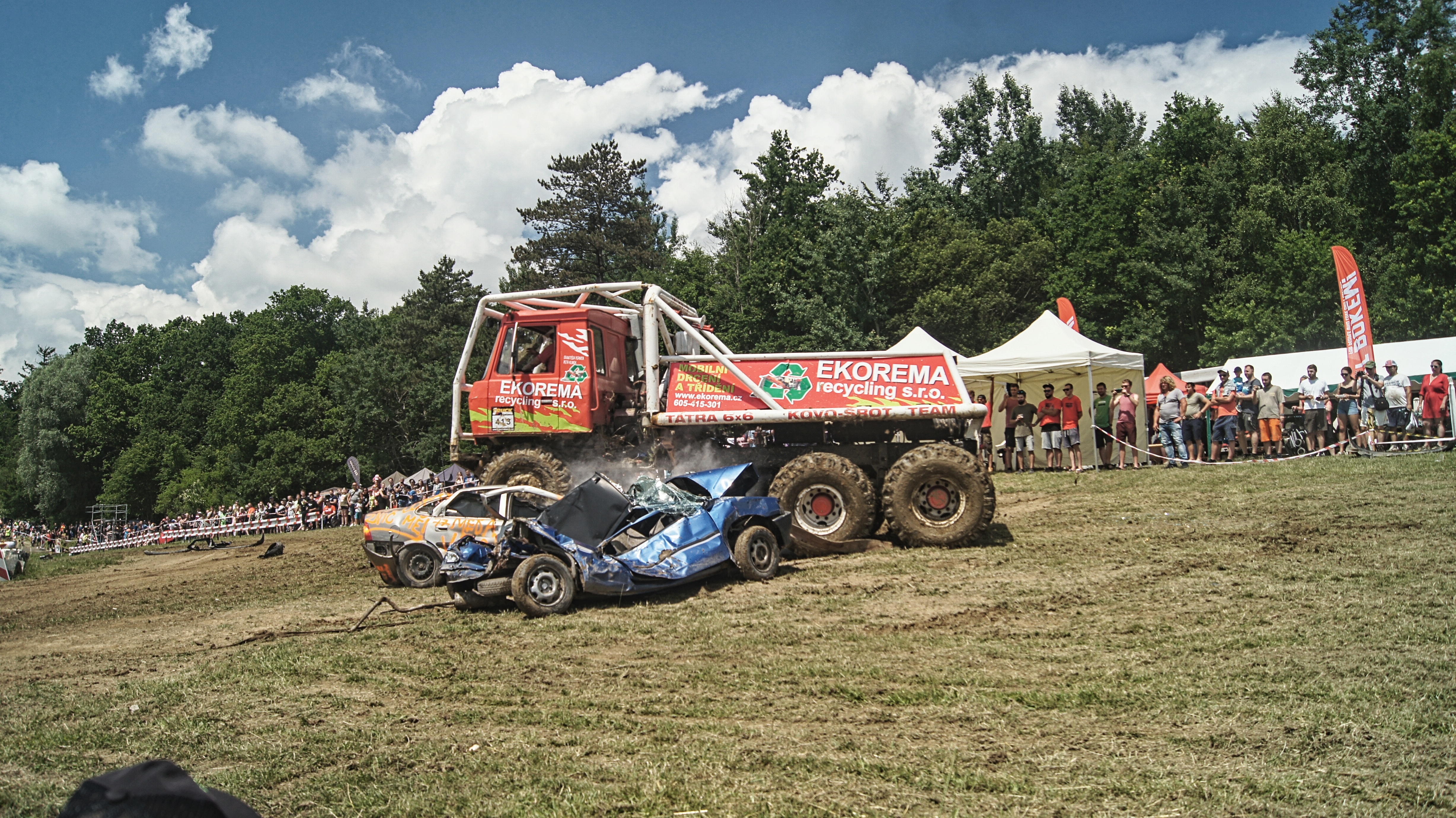 Ekorema – práce na staveništi