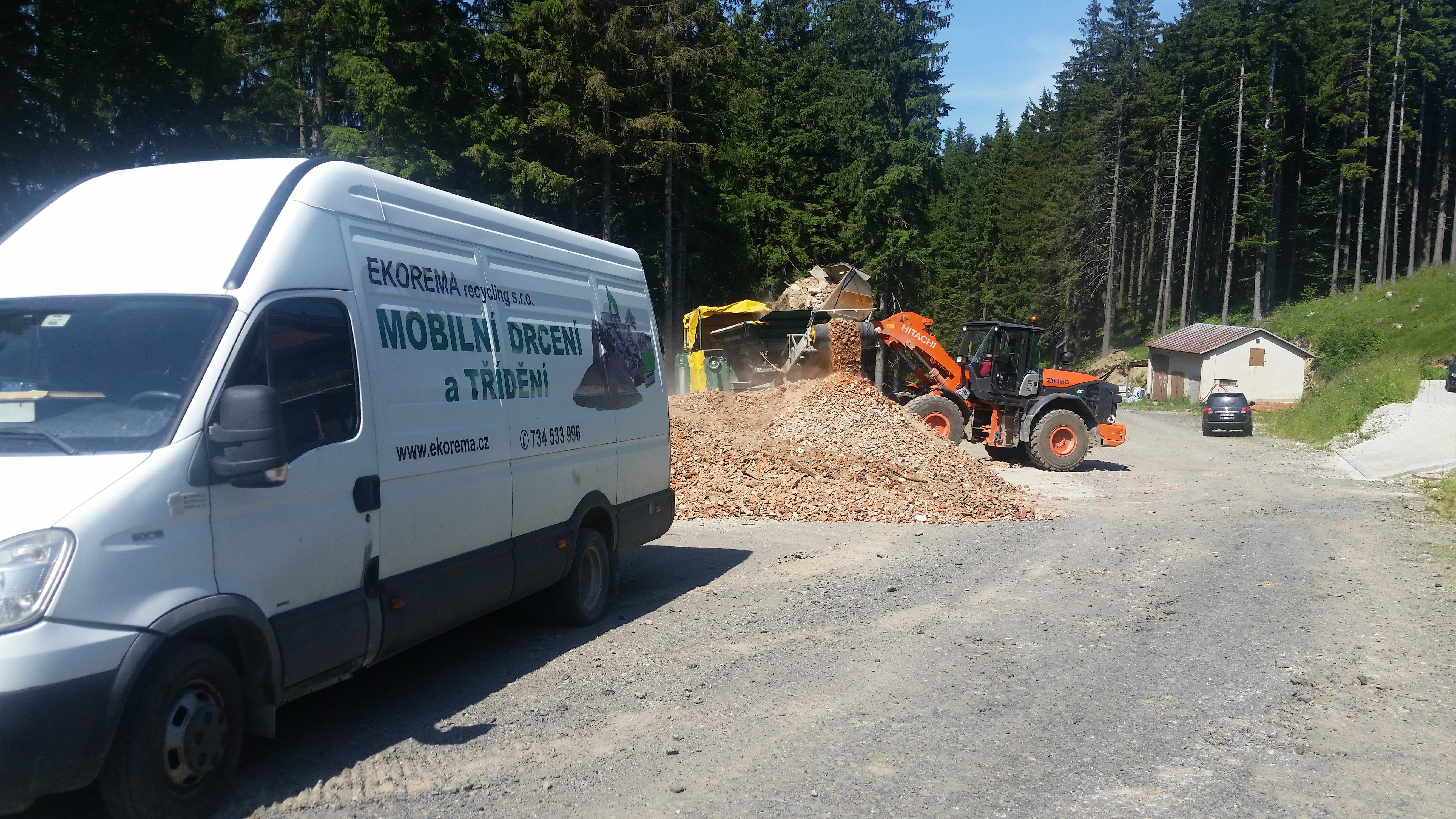 Ekorema – práce v terénu