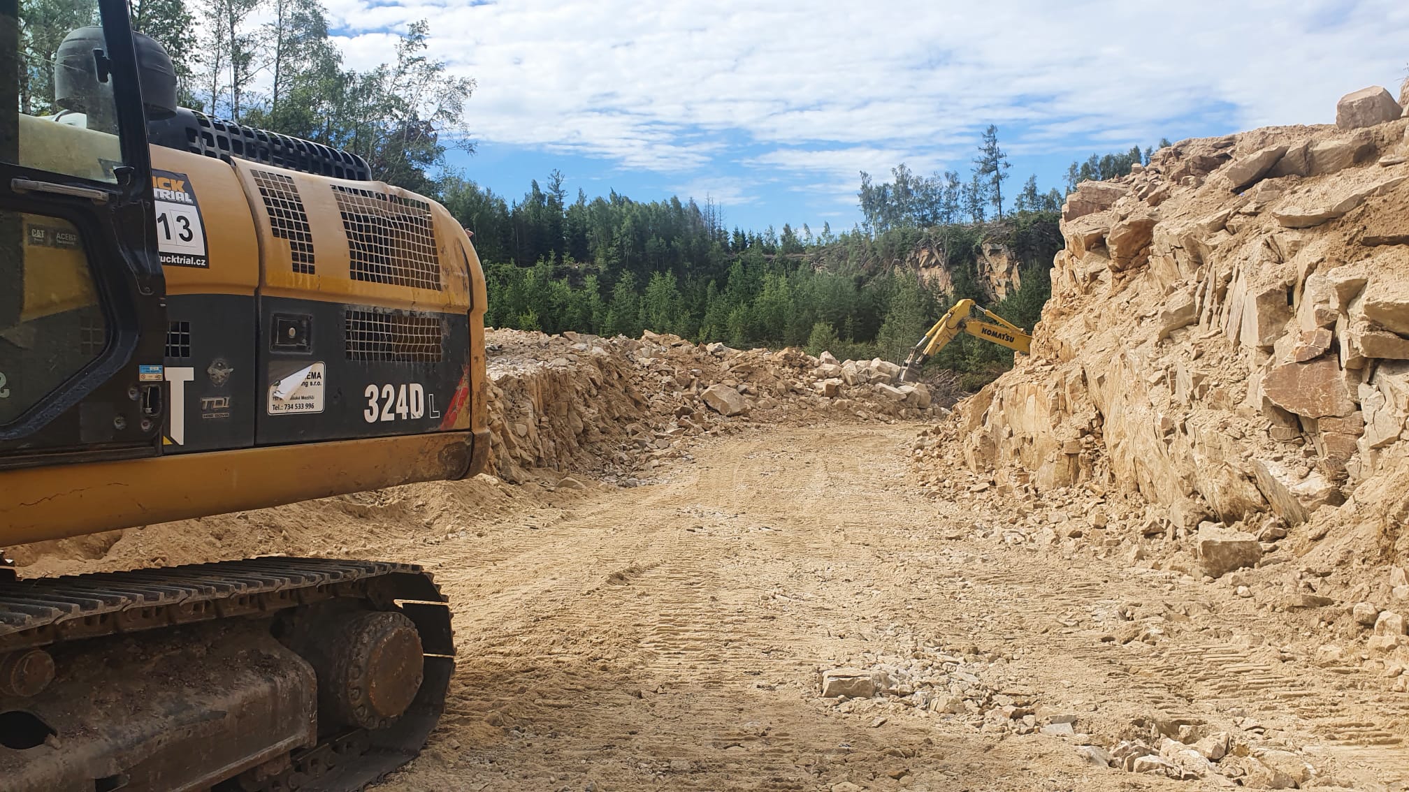 Ekorema – práce v terénu